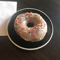 Their strawberry sprinkle  at Familiars in Brooklyn