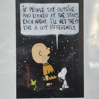 Words of wisdom (up close)  at Farm to Face Cafe in Baltimore