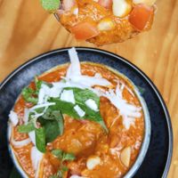 Balinese Pumpkin Curry - close-up at Rice Paper Scissors in Melbourne