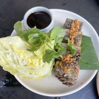 Thai Chives Cakes  at Rice Paper Scissors in Melbourne
