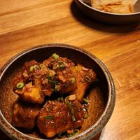 Sticky tofu at Rice Paper Scissors in Melbourne