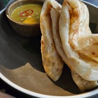 roti+satay $9.00 at Rice Paper Scissors in Melbourne