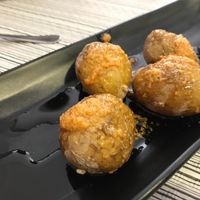Papas "arrugás" con mojo picón at DUE Cocina Italiana in Valencia