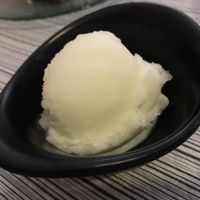 Sorbete de lima at DUE Cocina Italiana in Valencia