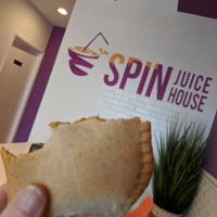 Spinach pocket! at Nips Juice House in Waldorf