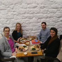 Friendly dinner with the vegetarian association, ask for a discount if you are member of AVF !  at Le Libanais de Montrouge in Montrouge