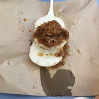 Steamed rice cake chwee kueh  at VegThisCity in Central Singapore