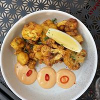 Lemon popcorn cauliflower bites  at You Came Again in West End
