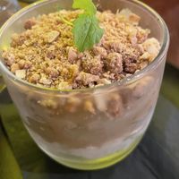 Apple crumble cheesecake  at You Came Again in West End