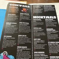 Menu  at You Came Again in West End