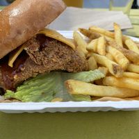 Memphis Chick Burger and Fries   at Dirty Kitch in Coventry