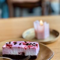 Sweet coffee shop   at Henningsvær Lysstøperi and Cafe in Henningsvaer