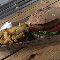   at Las Vegan's Bar in Budapest