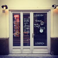 :) at Las Vegan's Bar in Budapest