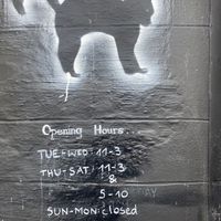 Opening hours as of November 2021 at The Alleycat in Inverness