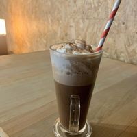 Warm chocolade drink  at The Alleycat in Inverness