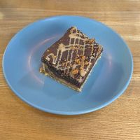 Dessert - chocolate peanut butter cake   at The Alleycat in Inverness