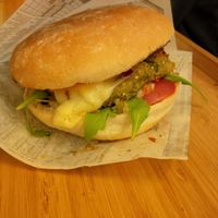 burger at Vegger in Brussels