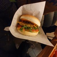 The Elmo burger at Vegger in Brussels