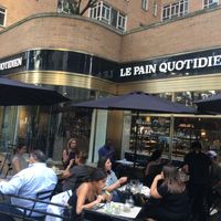 Front of nearby LPQ at 57th Street (not listed on Happy Cow) at Le Pain Quotidien - 55th St in New York City