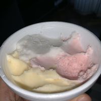 Lemon with ginger/ mango and orange/wild watermelon at Bocha in Rosario