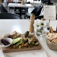 Vegan Cheeze Board! at Northyards Cider Co. in Squamish