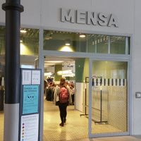 Entrance at Toni-Areal in Zurich