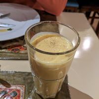 Vegan Mango Lassi at Shree Ram in Lisbon