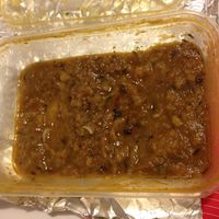 Main dish at Shree Ram in Lisbon