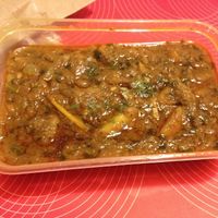 Main dish at Shree Ram in Lisbon