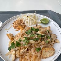 Pad thai at Talalaks Emporium Food Hall in Bangkok