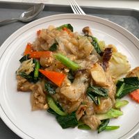 Stir fry at Talalaks Emporium Food Hall in Bangkok