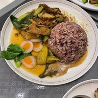 Stewed tofu and veg  at Talalaks Emporium Food Hall in Bangkok