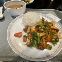 Main dish  at Talalaks Emporium Food Hall in Bangkok