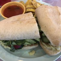 ____ sin pollo at Miss Chickpea's Bakeshop in San Antonio