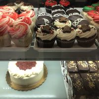 Cupcakes, snickers cake at Miss Chickpea's Bakeshop in San Antonio