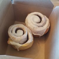 Cinnamon Rolls at Miss Chickpea's Bakeshop in San Antonio