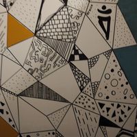 Exciting wall at REfUSE Café in Chester-le-street