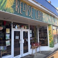 Outside   at REfUSE Café in Chester-le-street