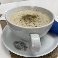 Cauliflower soup at Ice Crepe in Batalha