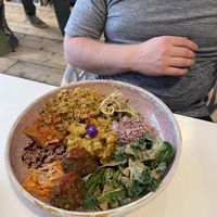 Thai Buddha bowl  at Alkaline Kitchen in Middlesbrough