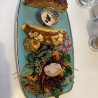 BBQ tacos  at Alkaline Kitchen in Middlesbrough