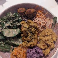 Buddha bowl at Alkaline Kitchen in Middlesbrough