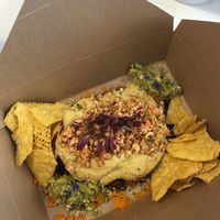 Takeaway nachos! at Alkaline Kitchen in Middlesbrough
