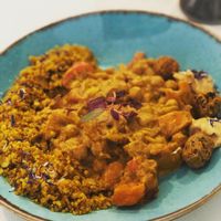 Moroccan stew 🤤 at Alkaline Kitchen in Middlesbrough