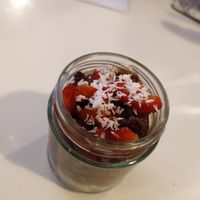 Mousse de chocolate at Alkaline Kitchen in Middlesbrough