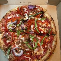 Beyond meat Italian sausage   at Powerhaus in San Diego