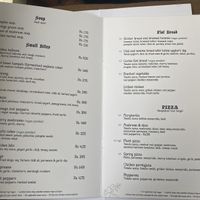 Menu  at Pumpkin Tales in Chennai