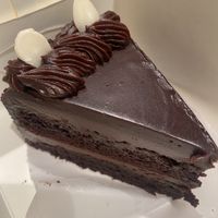Vegan chocolate cake  at Pumpkin Tales in Chennai