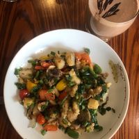 Vegan hash  at Pumpkin Tales in Chennai